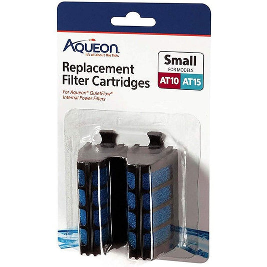 Aqueon Replacement Filter Cartridges for QuietFlow Filters-Fish-Aqueon-Small - 2 Count-