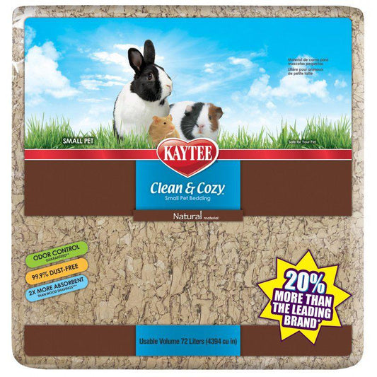 Kaytee Clean & Cozy Small Pet Bedding - Natural-Small Pet-Kaytee-72 Liters-