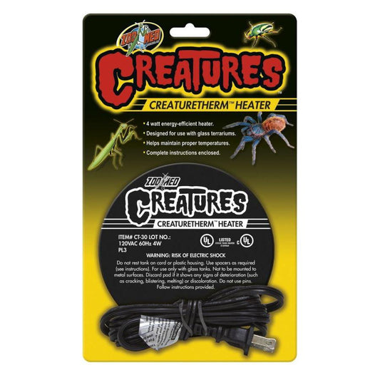 Zoo Med Creatures CreatureTherm Heater-Reptile-Zoo Med-4 Watt-