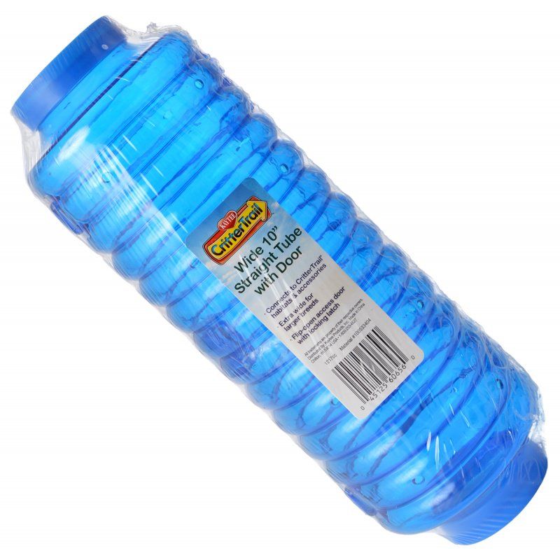 Kaytee Crittertrail Wide 10" Straight Tube with Door-Small Pet-Kaytee-1 Count-