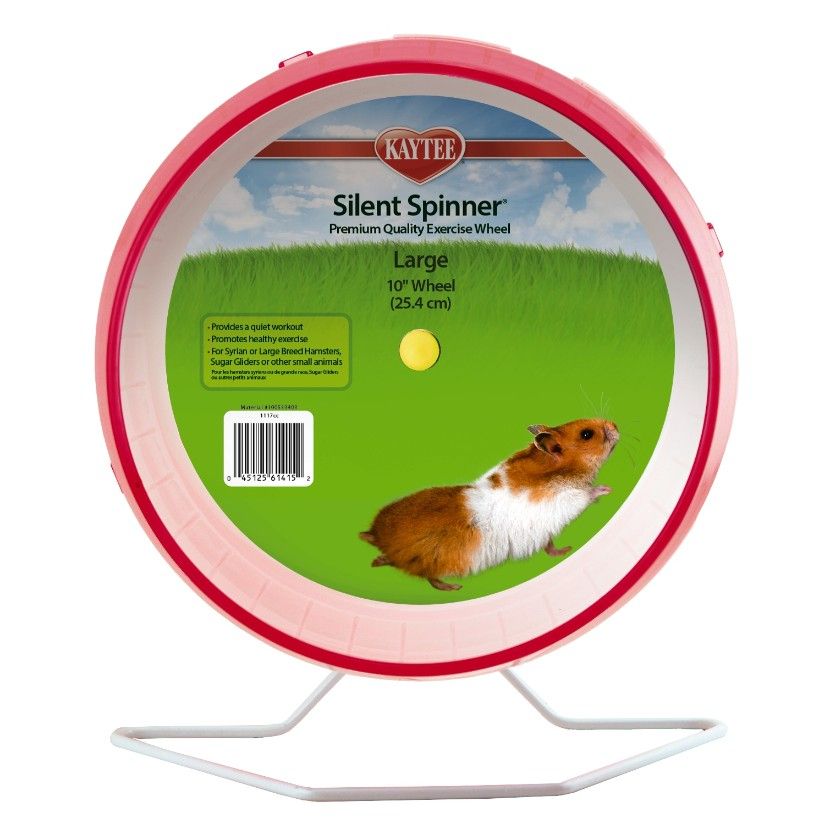 Kaytee Silent Spinner Wheel-Small Pet-Kaytee-Large (10" Diameter)-