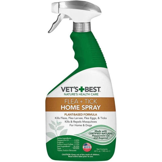 Vet's Best Flea & Tick Home Spray-Dog-Vet's Best-32 oz-