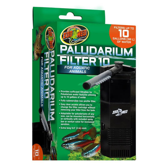 Zoo Med Paludarium Filter-Reptile-Zoo Med-10 Gallons-