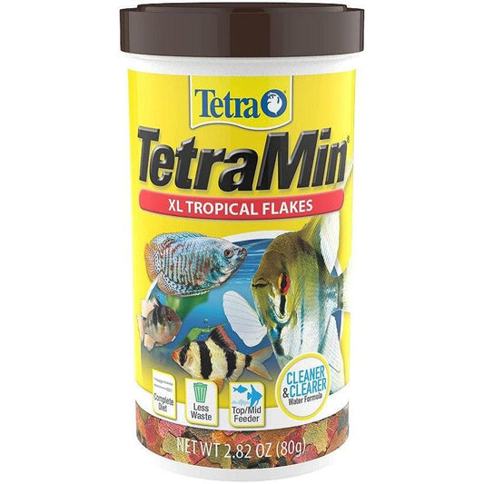 Tetra Large TetraMin Tropical Flakes Fish Food-Fish-Tetra-2.82 oz-
