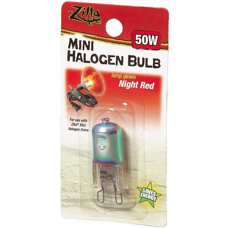 Zilla Mini Halogen Bulb - Night Red-Reptile-Zilla-50W-