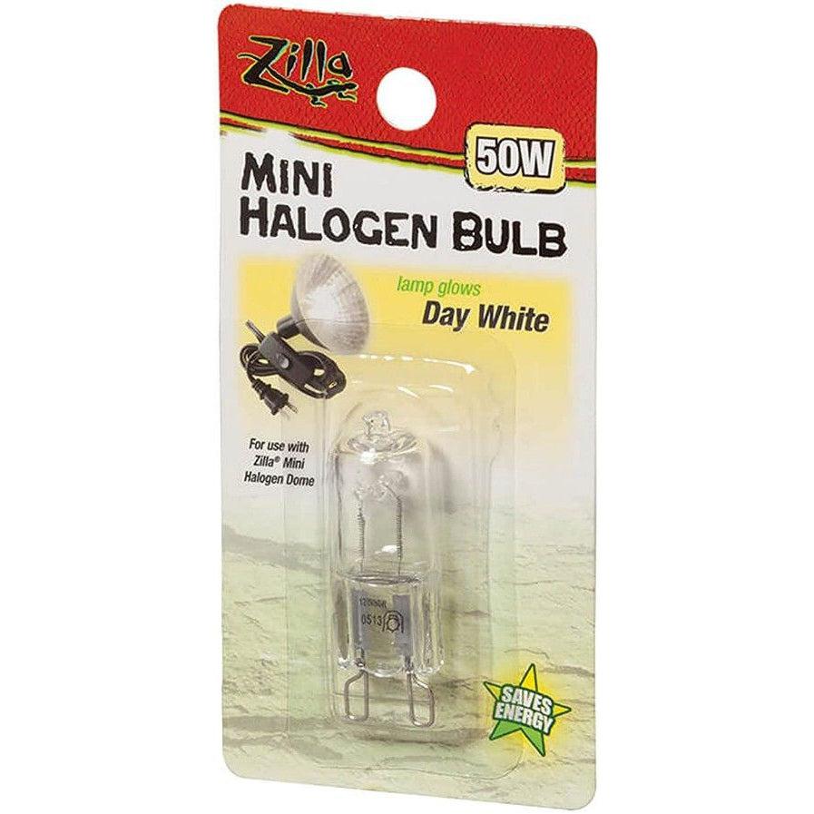 Zilla Mini Halogen Bulb - White-Reptile-Zilla-50W-