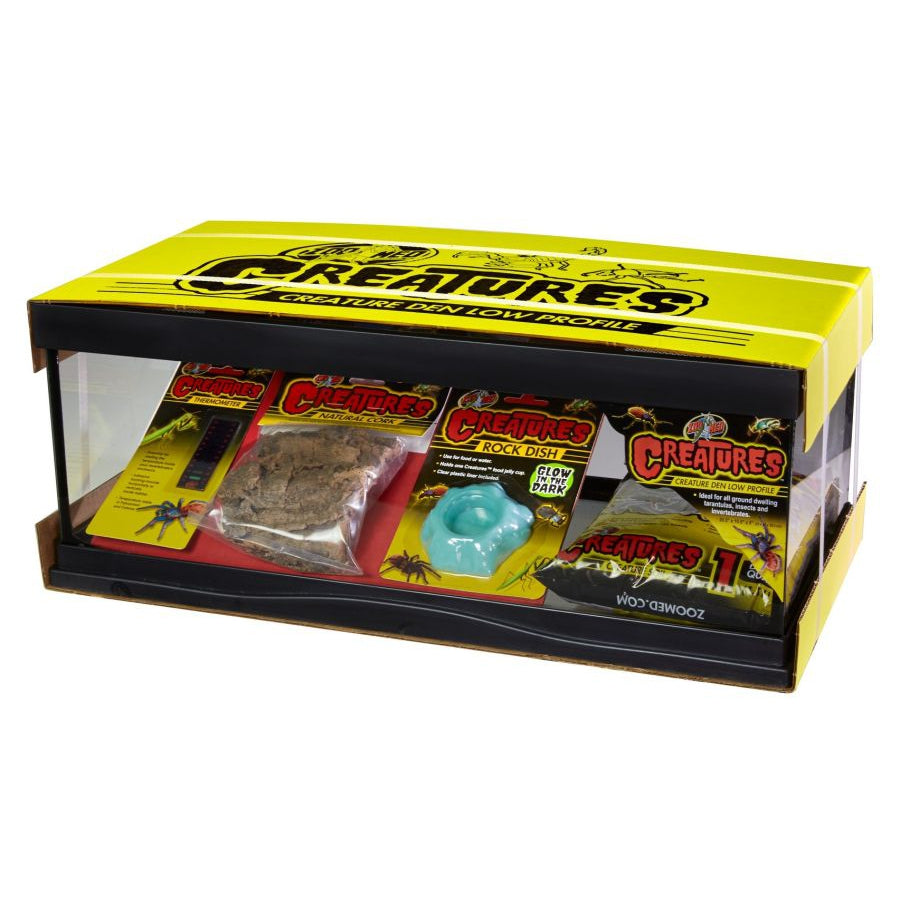Zoo Med Creatures Creature Den Low Profile-Reptile-Zoo Med-1 count-