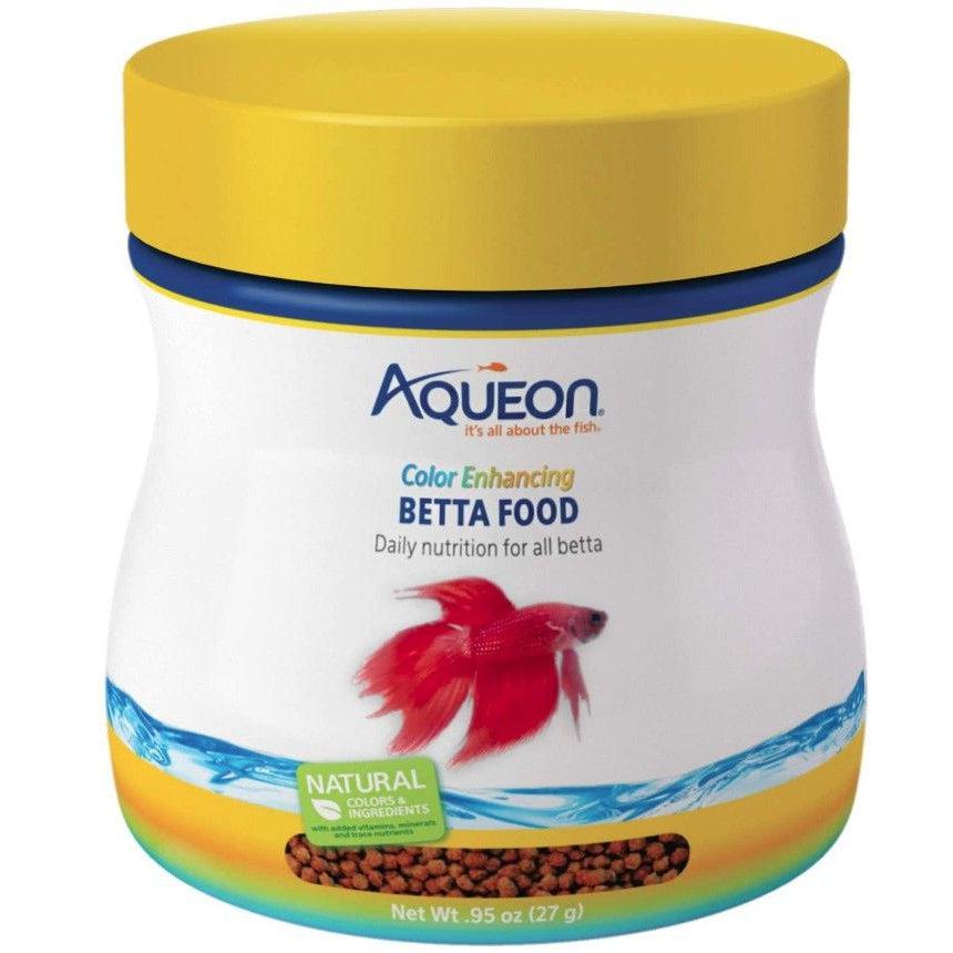 Aqueon Color Enhancing Betta Food-Fish-Aqueon-0.95 oz-