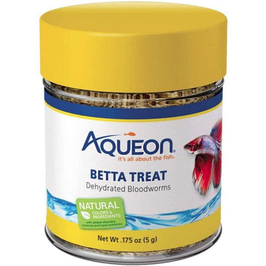 Aqueon Betta Treat Freeze Dried Bloodworms-Fish-Aqueon-0.175 oz-