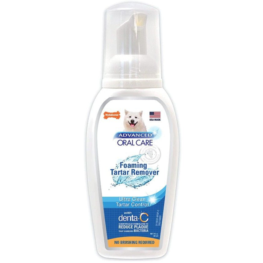 Nylabone Advanced Oral Care Foaming Tartar Remover-Dog-Nylabone-4 oz-