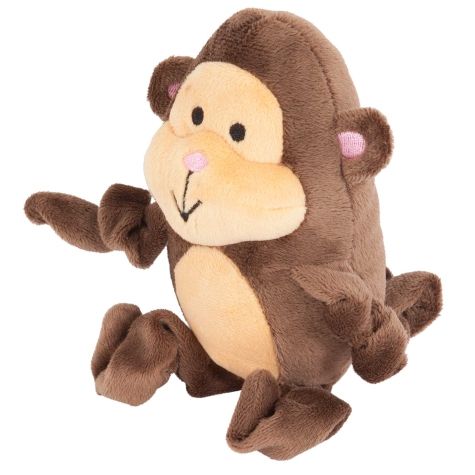 Petmate Zoobilee Stretchies Monkey Dog Toy-Dog-Petmate-5" Long-