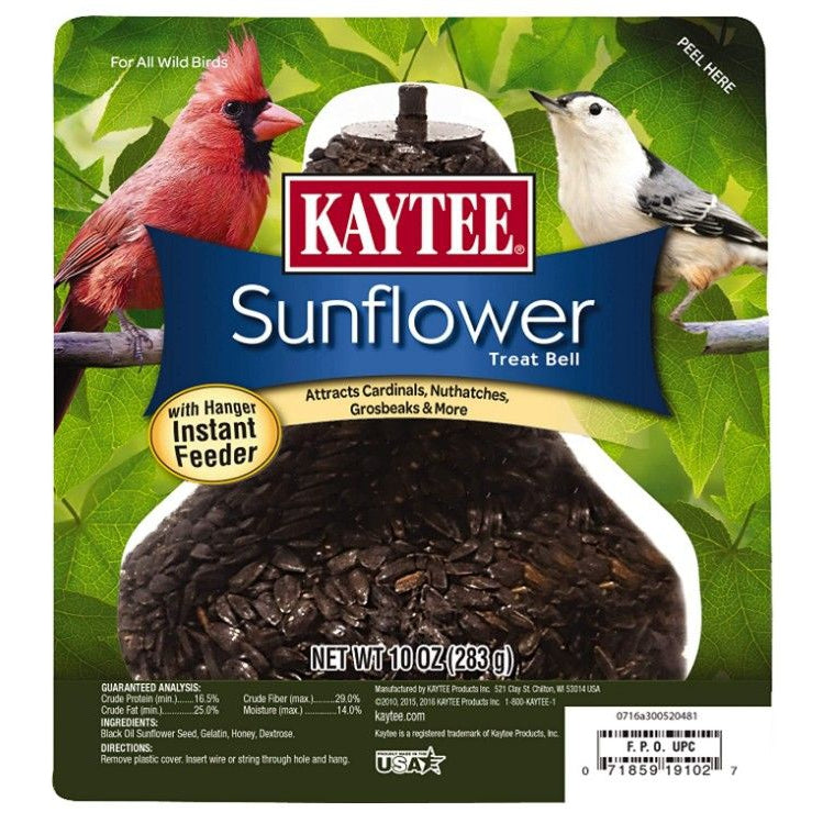 Kaytee Sunflower Treat Bell-Bird-Kaytee-10 oz-