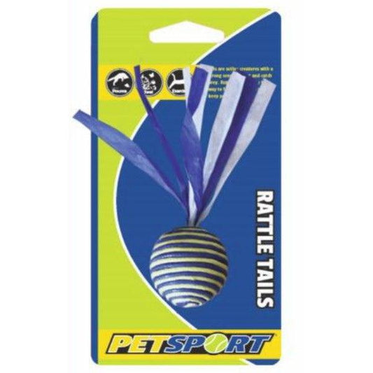Petsport Rattle Tails Cat Toy-Cat-Petsport USA-1 Pack-