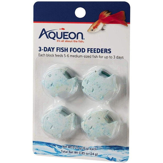 Aqueon 3-Day Fish Food Feeders-Fish-Aqueon-4 Pack-