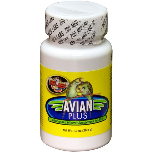 Zoo Med Avian Plus Bird Vitamin Supplement-Bird-Zoo Med-1 oz-