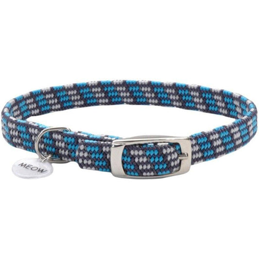 Coastal Pet Elastacat Reflective Safety Collar with Charm Grey/Blue-Cat-Coastal Pet-Small (Neck: 8-10")-