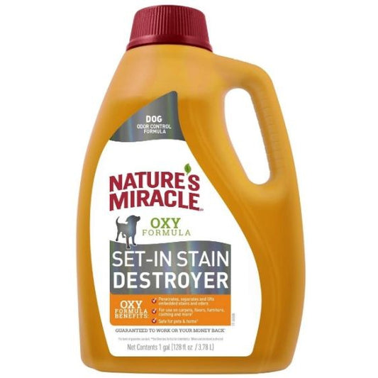 Natures Miracle Just for Cats Orange Oxy Stain and Odor Remover-Cat-Natures Miracle-1 gallon-