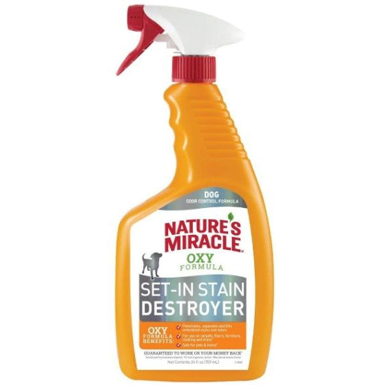Natures Miracle Orange Oxy Stain & Odor Remover-Dog-Natures Miracle-24 oz-