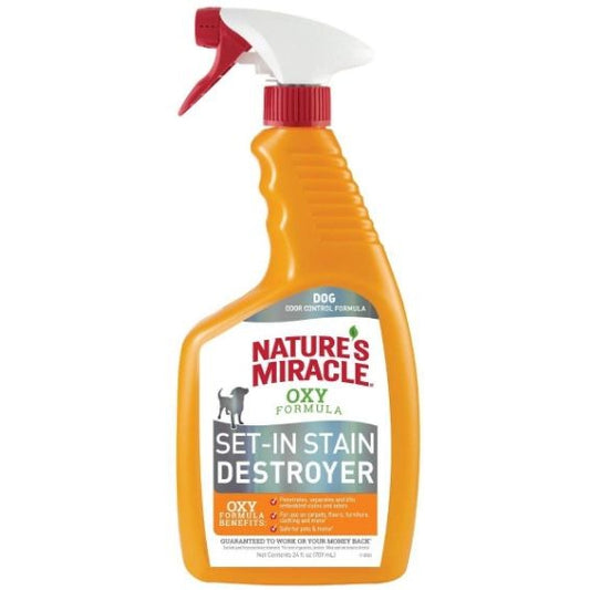 Natures Miracle Orange Oxy Stain & Odor Remover-Dog-Natures Miracle-24 oz-