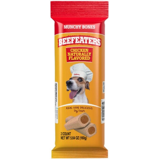 Beefeaters Munchy Bones - Chicken Flavor-Animals & Pet Supplies-BimBimPet-