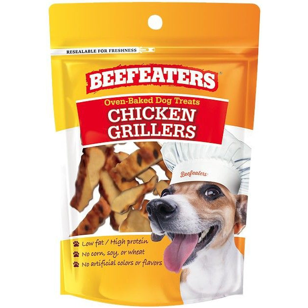 Beefeaters Oven Baked Chicken Grillers Dog Treat-Dog-Beefeaters-2.22 oz-