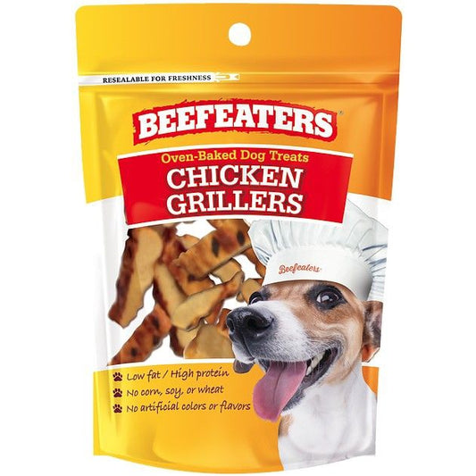 Beefeaters Oven Baked Chicken Grillers Dog Treat-Dog-Beefeaters-2.22 oz-