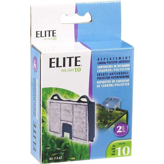 Elite Hush 10 Replacement Carbon / Polyester Cartridges-Animals & Pet Supplies-BimBimPet-