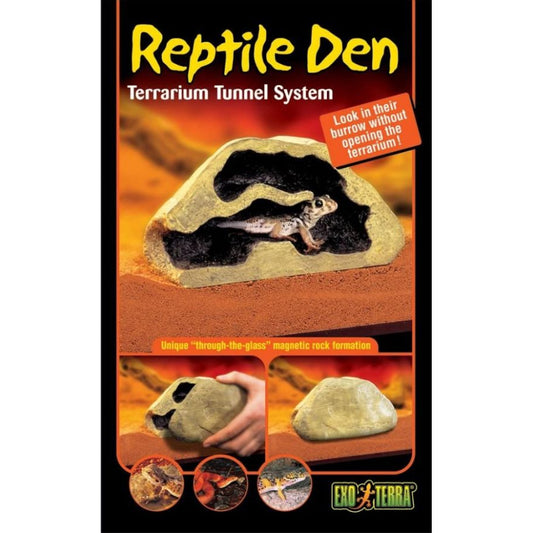 Exo Terra Reptile Den-Reptile-Exo-Terra-Small (7.5"L x 5"W x 4"H)-