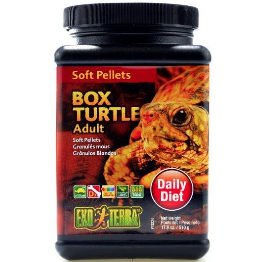 Exo Terra Soft Pellets Adult Box Turtle Food-Reptile-Exo-Terra-18 oz-