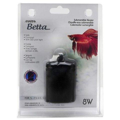 Marina Betta Submersible Aquarium Heater-Fish-Marina-8 watt-