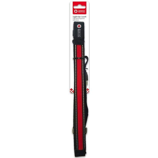 Penn-Plax American Red Cross LED Dog Leash-Animals & Pet Supplies-BimBimPet-