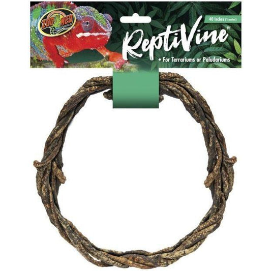 Zoo Med ReptiVine Flexible Hanging Vine for Reptiles-Reptile-Zoo Med-40"L Flexible Vine-
