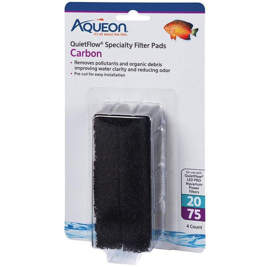Aqueon Carbon for QuietFlow LED Pro 20/75-Fish-Aqueon-4 count-