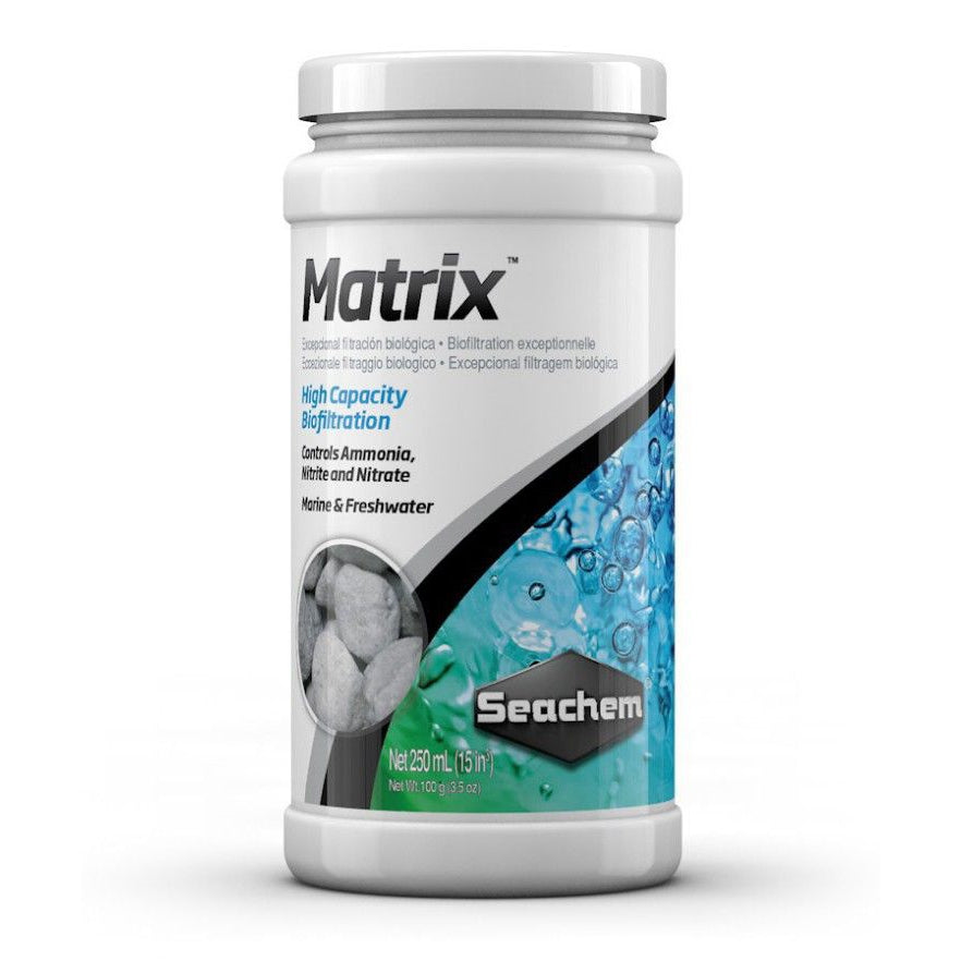 Seachem Matrix Biofilter Support Media-Fish-Seachem-250 mL-
