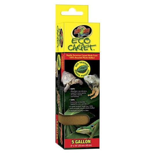 Zoo Med Eco Carpet Reptile Carpet - Tan-Reptile-Zoo Med-5 gal (8" x 16")-