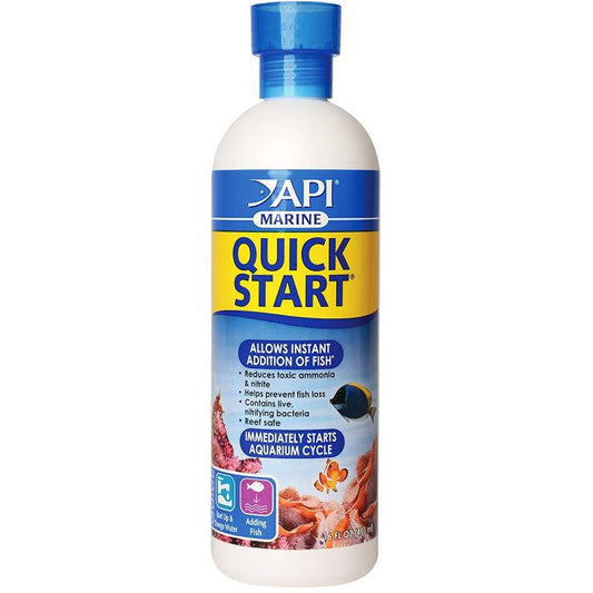 API Marine Quick Start Water Conditioner-Fish-API-16 oz-