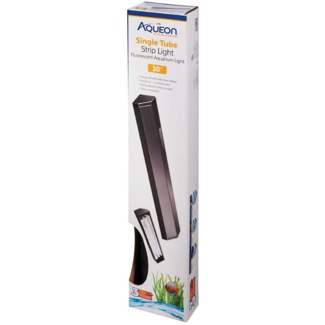 Aqueon Fluorescent Strip Light Black-Fish-Aqueon-30" long-