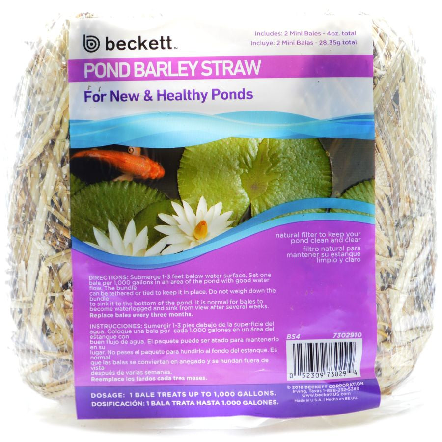 Beckett Barley Straw for Ponds-Fish-Beckett-4 oz-