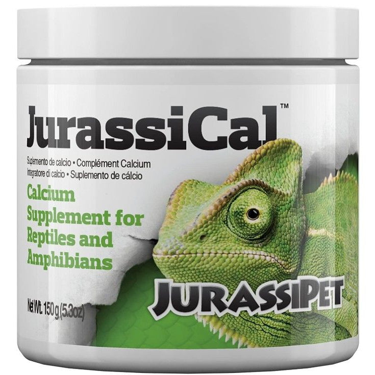 JurassiPet JurassiCal Reptile and Amphibian Dry Calcium Supplement-Reptile-JurassiPet-5.3 oz-