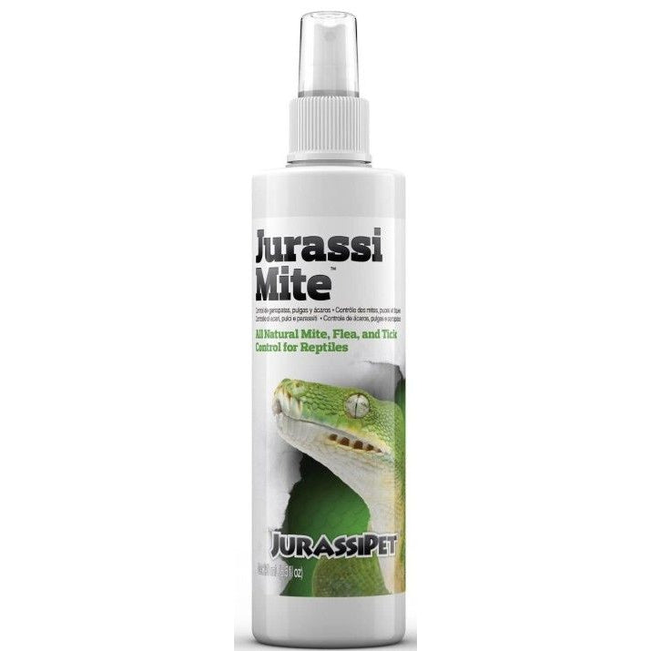 JurassiPet JurassiMite Spray All Natural Mite, Flea and Tick Control for Reptiles-Reptile-JurassiPet-8.5 oz-
