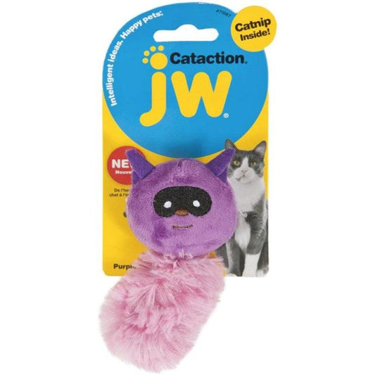 JW Pet Cataction Catnip Plush Raccoon Cat Toy-Animals & Pet Supplies-BimBimPet-