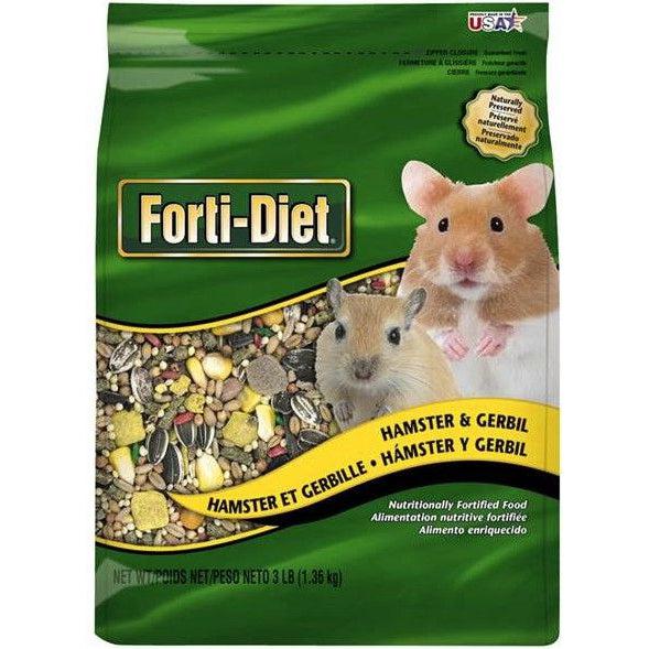 Kaytee Hamster And Gerbil Food Fortified With Vitamins And Minerals For A Daily Diet-Small Pet-Kaytee-3 lbs-