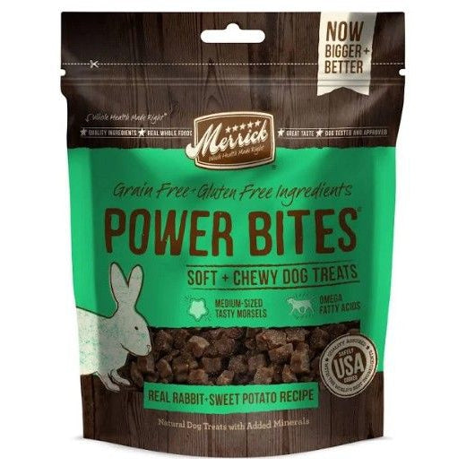 Merrick Grain Free And Gluten Free Dog Treats with Real Rabbit And Sweet Potato-Dog-Merrick-6 oz-