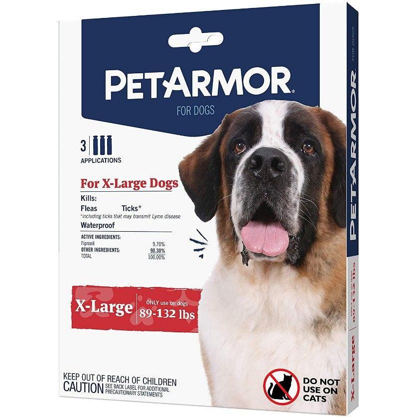 PetArmor Flea and Tick Treatment for X-Large Dogs (89-132 Pounds)-Dog-PetArmor-3 count-