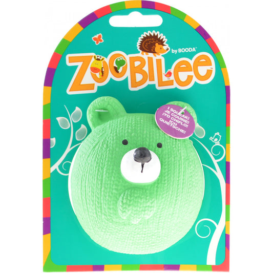 Petmate Booda Zoobilee Latex Bear Fetch Balls Dog Toy-Animals & Pet Supplies-BimBimPet-