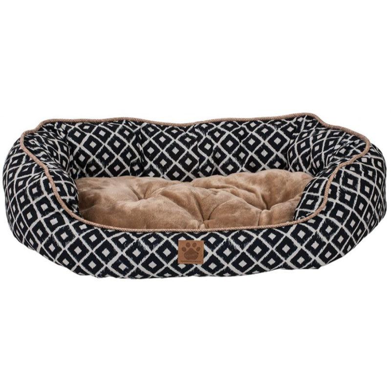 Precision Pet Ikat Snoozzy Daydream Pet Bed Navy-Animals & Pet Supplies-BimBimPet-