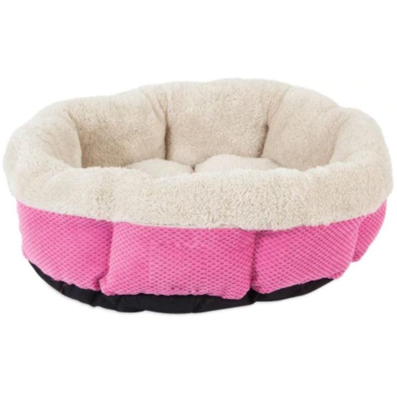 Precision Pet Snoozzy Mod Chic Round Pet Bed Rose-Animals & Pet Supplies-BimBimPet-