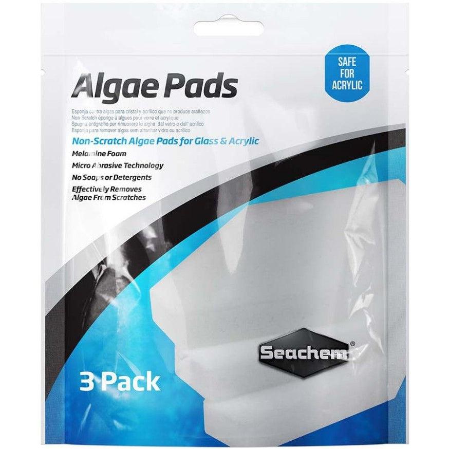 Seachem Non-Scratch Algae Pads for Glass and Acrylic 25mm Thick-Fish-Seachem-3 count-