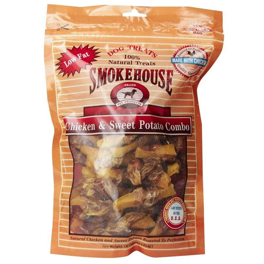 Smokehouse Chicken and Sweet Potato Combo Natural Dog Treat-Dog-Smokehouse-16 oz-