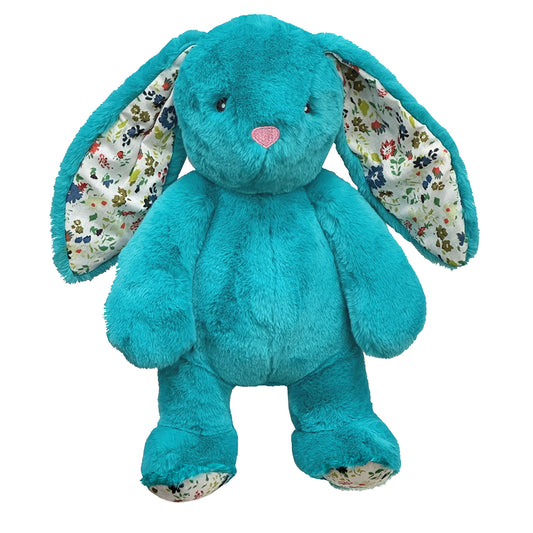 PetLou Rabbit Promo Plush Dog Toy - Tiffany Blue